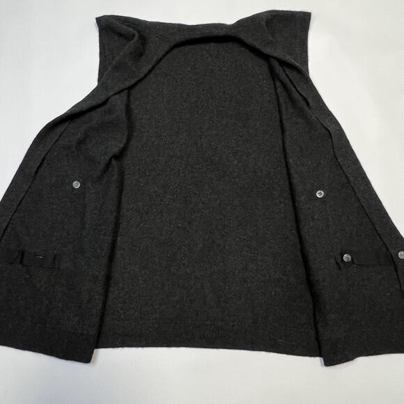 Vintage Perry Ellis Sweater Vest Mens Medium Cashmere Double Breasted 90s - Picture 10 of 12